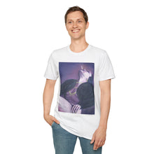 Load image into Gallery viewer, T-Shirt made from very soft materials, no side seams. Feels like bliss to wear! Many designs by Kerry Sandhu Art
