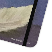 Load image into Gallery viewer, Three Little Birds (Faith) - PHONE CASE WALLET - by Kerry Sandhu Art
