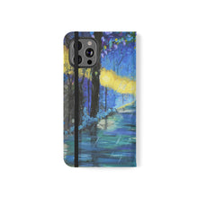 Load image into Gallery viewer, Colours of the Rain - PHONE CASE WALLET - by Kerry Sandhu Art
