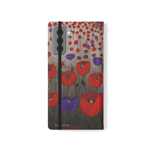 Load image into Gallery viewer, Benedictus (Poppies Only) - PHONE CASE WALLET - by Kerry Sandhu Art
