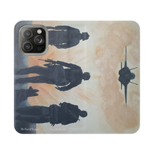 Load image into Gallery viewer, The Dust of Uruzgan (with Jet) - PHONE CASE WALLET - by Kerry Sandhu Art
