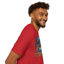 Load image into Gallery viewer, T-Shirt made from very soft materials, no side seams. Feels like bliss to wear! Many designs by Kerry Sandhu Art
