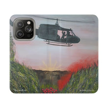 Load image into Gallery viewer, The Battle of Long Tan - PHONE CASE WALLET - by Kerry Sandhu Art
