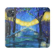 Load image into Gallery viewer, Colours of the Rain - PHONE CASE WALLET - by Kerry Sandhu Art
