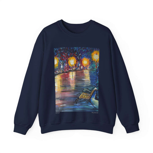 Sweatshirt 50/50 Cotton/Polyester, Medium-heavy fabric, Loose fit, true to size, Original art designs by Kerry Sandhu Art