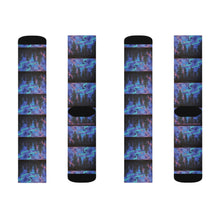 Load image into Gallery viewer, Northern Lights - UNISEX SOCKS - Designed from Original Artwork
