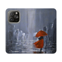 Load image into Gallery viewer, The Lady in Red - PHONE CASE WALLET - by Kerry Sandhu Art
