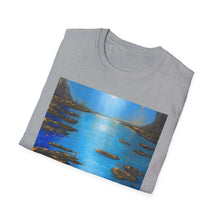 Load image into Gallery viewer, T-Shirt made from very soft materials, no side seams. Feels like bliss to wear! Many designs by Kerry Sandhu Art
