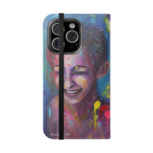 Load image into Gallery viewer, Raining Glitter - PHONE CASE WALLET for Samsung &amp; iPhones - by Kerry Sandhu Art
