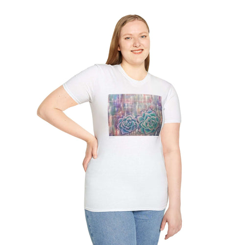 T-Shirt made from very soft materials, no side seams. Feels like bliss to wear! Many designs by Kerry Sandhu Art