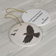 Load image into Gallery viewer, Come Join The Murder - CERAMIC ORNAMENT - Designed from Original Artwork
