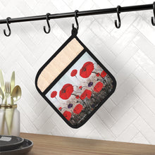 Load image into Gallery viewer, Pot Holder/Oven Mitts 100% Polyester &amp; Heat resistant. Many designs to choose from, All are original Kerry Sandhu Art.

