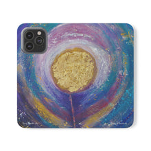 Load image into Gallery viewer, Flower of Gratitude - PHONE CASE WALLET - by Kerry Sandhu Art
