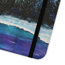 Load image into Gallery viewer, Aurora - PHONE CASE WALLET for Samsung &amp; iPhones - by Kerry Sandhu Art
