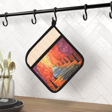 Load image into Gallery viewer, Pot Holder/Oven Mitts 100% Polyester &amp; Heat resistant. Many designs to choose from, All are original Kerry Sandhu Art.
