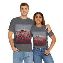 Load image into Gallery viewer, Benedictus - Unisex HEAVY COTTON TEE - by Kerry Sandhu Art
