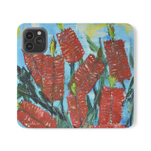 Load image into Gallery viewer, Rustic Bottle Brush - PHONE CASE WALLET - by Kerry Sandhu Art
