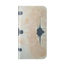 Load image into Gallery viewer, The Dust of Uruzgan (with Jet) - PHONE CASE WALLET - by Kerry Sandhu Art

