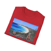 Load image into Gallery viewer, T-Shirt made from very soft materials, no side seams. Feels like bliss to wear! Many designs by Kerry Sandhu Art
