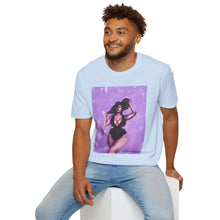 Load image into Gallery viewer, T-Shirt made from very soft materials, no side seams. Feels like bliss to wear! Many designs by Kerry Sandhu Art
