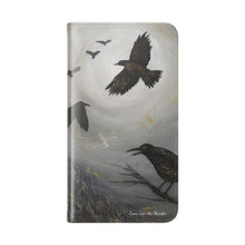 Load image into Gallery viewer, Come Join the Murder - PHONE CASE WALLET - by Kerry Sandhu Art
