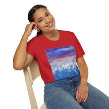 Load image into Gallery viewer, T-Shirt made from very soft materials, no side seams. Feels like bliss to wear! Many designs by Kerry Sandhu Art
