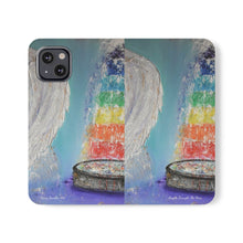 Load image into Gallery viewer, Angels Brought Me Here - PHONE CASE WALLET - by Kerry Sandhu Art
