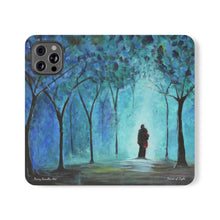 Load image into Gallery viewer, Forest of Light - PHONE CASE WALLET - by Kerry Sandhu Art
