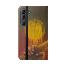 Load image into Gallery viewer, Let Me Be - PHONE CASE WALLET - by Kerry Sandhu Art
