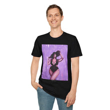 Load image into Gallery viewer, T-Shirt made from very soft materials, no side seams. Feels like bliss to wear! Many designs by Kerry Sandhu Art
