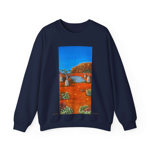 Sweatshirt 50/50 Cotton/Polyester, Medium-heavy fabric, Loose fit, true to size, Original art designs by Kerry Sandhu Art