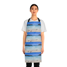 Load image into Gallery viewer, Apron - lightweight, silky finish 100% polyester, two front pockets. Many original artwork designs by Kerry Sandhu Art
