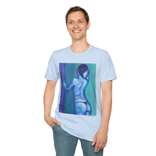 Load image into Gallery viewer, T-Shirt made from very soft materials, no side seams. Feels like bliss to wear! Many designs by Kerry Sandhu Art
