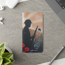 Load image into Gallery viewer, Spirit of the A N Z A Cs - PHONE CASE WALLET - by Kerry Sandhu Art
