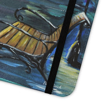 Load image into Gallery viewer, Park Bench - PHONE CASE WALLET for Samsung &amp; iPhones - by Kerry Sandhu Art
