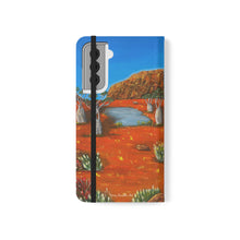 Load image into Gallery viewer, Beds Are Burning - PHONE CASE WALLET - by Kerry Sandhu Art
