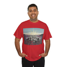 Load image into Gallery viewer, The Band Played Waltzing Matilda - Unisex HEAVY COTTON TEE - by Kerry Sandhu Art
