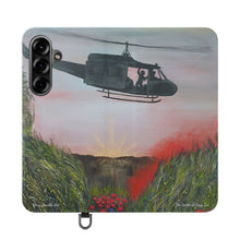Load image into Gallery viewer, The Battle of Long Tan - PHONE CASE WALLET - by Kerry Sandhu Art
