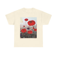 Load image into Gallery viewer, For The Fallen - Unisex HEAVY COTTON TEE - by Kerry Sandhu Art
