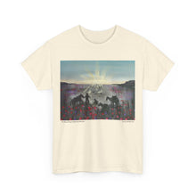 Load image into Gallery viewer, The Band Played Waltzing Matilda - Unisex HEAVY COTTON TEE - by Kerry Sandhu Art
