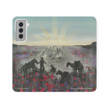 Load image into Gallery viewer, The Band Played Waltzing Matilda -PHONE CASE WALLET- by Kerry Sandhu Art
