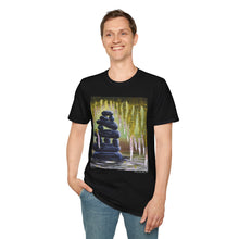Load image into Gallery viewer, T-Shirt made from very soft materials, no side seams. Feels like bliss to wear! Many designs by Kerry Sandhu Art
