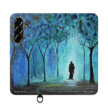 Load image into Gallery viewer, Forest of Light - PHONE CASE WALLET - by Kerry Sandhu Art
