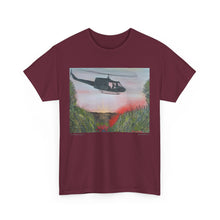 Load image into Gallery viewer, The Battle of Long Tan - Unisex HEAVY COTTON TEE - by Kerry Sandhu Art
