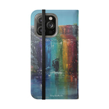 Load image into Gallery viewer, Return to Innocence - PHONE CASE WALLET - by Kerry Sandhu Art
