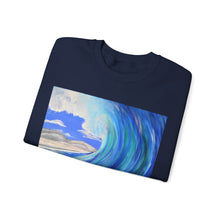 Load image into Gallery viewer, Sweatshirt 50/50 Cotton/Polyester, Medium-heavy fabric, Loose fit, true to size, Original art designs by Kerry Sandhu Art
