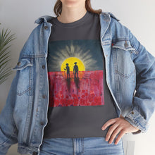 Load image into Gallery viewer, Freedom Called - Unisex HEAVY COTTON TEE - by Kerry Sandhu Art
