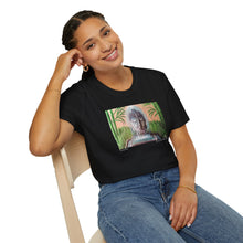Load image into Gallery viewer, T-Shirt made from very soft materials, no side seams. Feels like bliss to wear! Many designs by Kerry Sandhu Art
