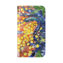 Load image into Gallery viewer, Rustic Wattle - PHONE CASE WALLET for Samsung &amp; iPhones - by Kerry Sandhu Art
