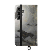 Load image into Gallery viewer, Come Join the Murder - PHONE CASE WALLET - by Kerry Sandhu Art
